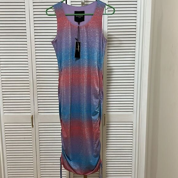 Le Superbe Baccara Metallic Tank dress - Picture 2 of 8